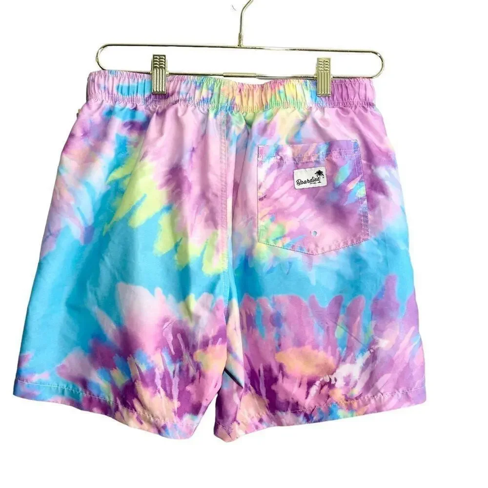 Boardies Swim Shorts Mens S Tie Dye Trunks Boardshort Lined Pockets Beach Summer